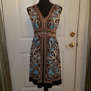 PRECEPTIONS NEW YORK Empire waist floral dress